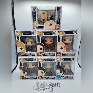 Funko Pop Friends Set & Gunther 700-705 Chandler Rachel Ross Joey Phoebe #1786